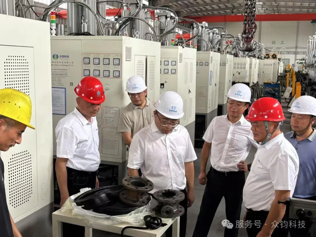 湘陰縣委書記劉世奇率隊走訪調研眾鈞科技 錨定專精特新 強化科技培育 走好發展之路！